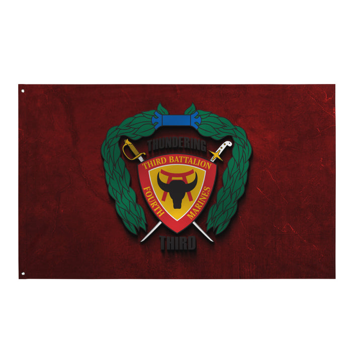 3rd Bn 4th Marines (3/4 Marines) Red Flag Tactically Acquired Default Title  