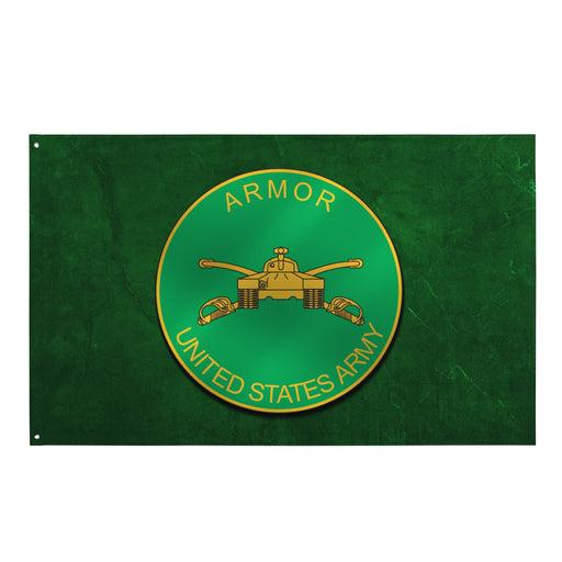 U.S. Army Armor Branch Green Flag Tactically Acquired Default Title  