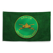 U.S. Army Armor Branch Green Flag Tactically Acquired   