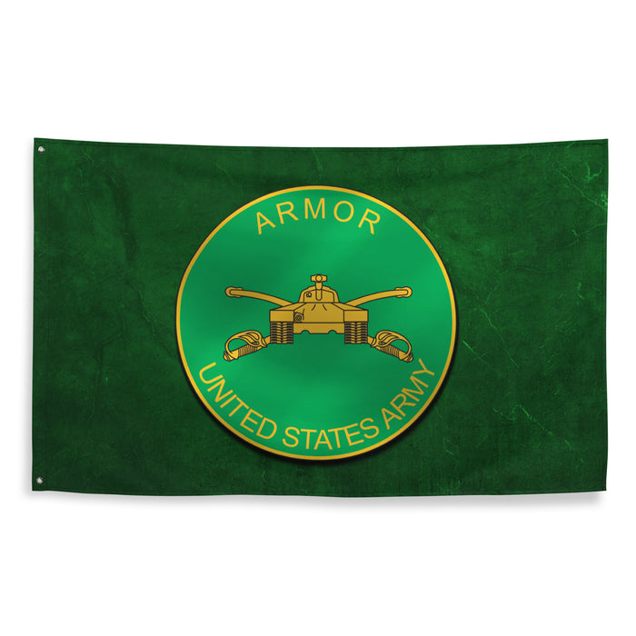 U.S. Army Armor Branch Green Flag Tactically Acquired   