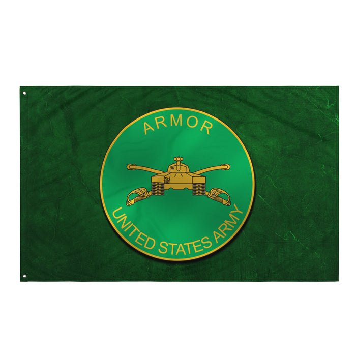 U.S. Army Armor Branch Green Flag Tactically Acquired   