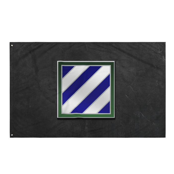 U.S. Army 3rd Infantry Division Logo Flag Tactically Acquired   