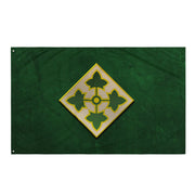 U.S. Army 4th Infantry Division Flag Tactically Acquired   