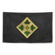 4th Infantry Division Wall Flag Tactically Acquired   