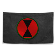 U.S. Army 7th Infantry Division Flag Tactically Acquired   