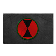 U.S. Army 7th Infantry Division Flag Tactically Acquired   