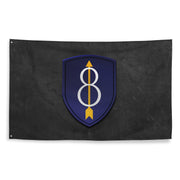 U.S. Army 8th Infantry Division Flag Tactically Acquired   