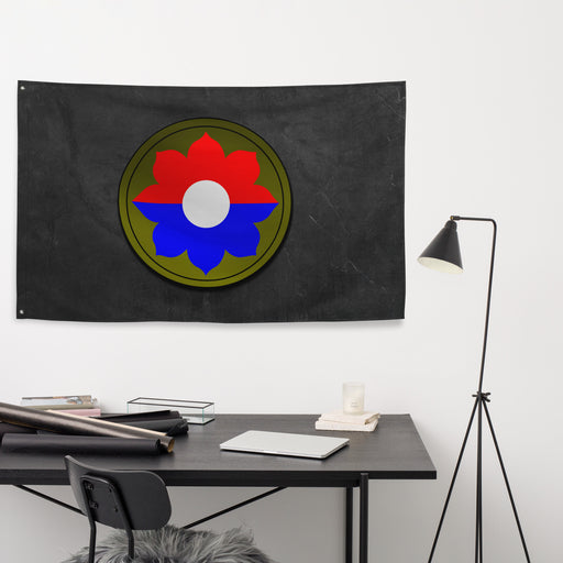 U.S. Army 9th Infantry Division Flag Tactically Acquired   