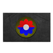 U.S. Army 9th Infantry Division Flag Tactically Acquired   