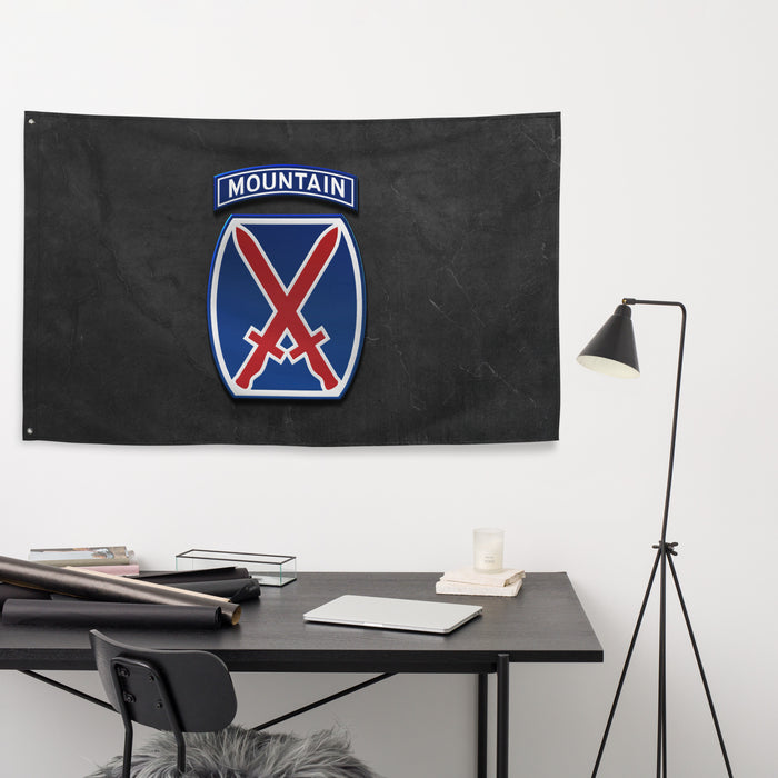 U.S. Army 10th Mountain Division Flag Tactically Acquired   