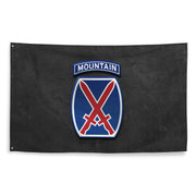 U.S. Army 10th Mountain Division Flag Tactically Acquired   