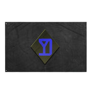 U.S. Army 26th Infantry Division Flag Tactically Acquired   