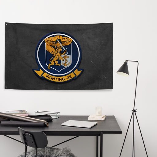 U.S. Navy Fighter Squadron 32 (VF-32) Flag Tactically Acquired   