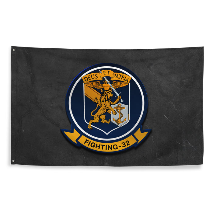 U.S. Navy Fighter Squadron 32 (VF-32) Flag Tactically Acquired   