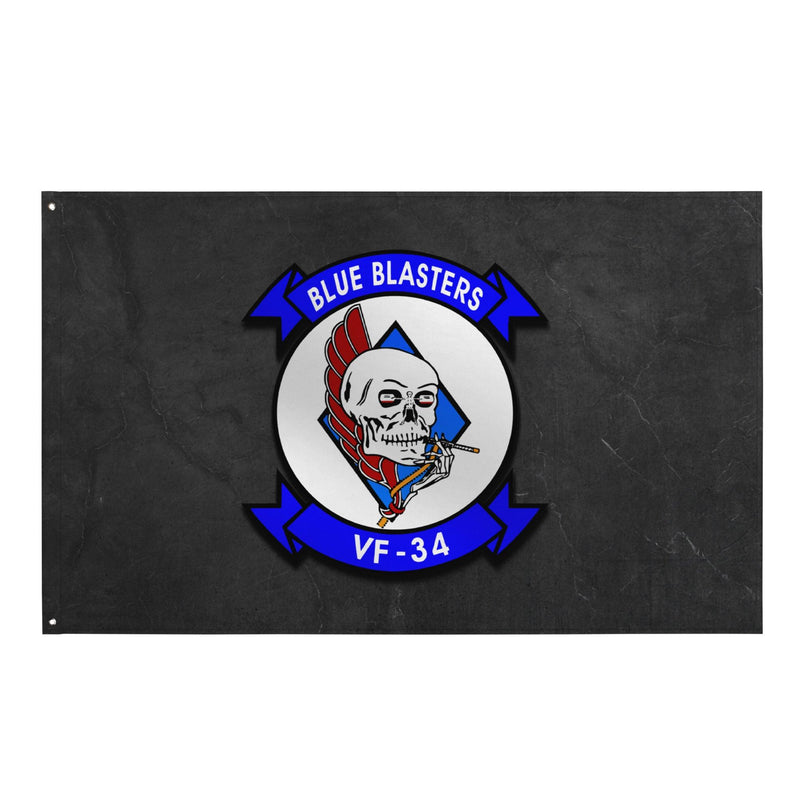 U.S. Navy Fighter Squadron 34 (VF-34) Flag