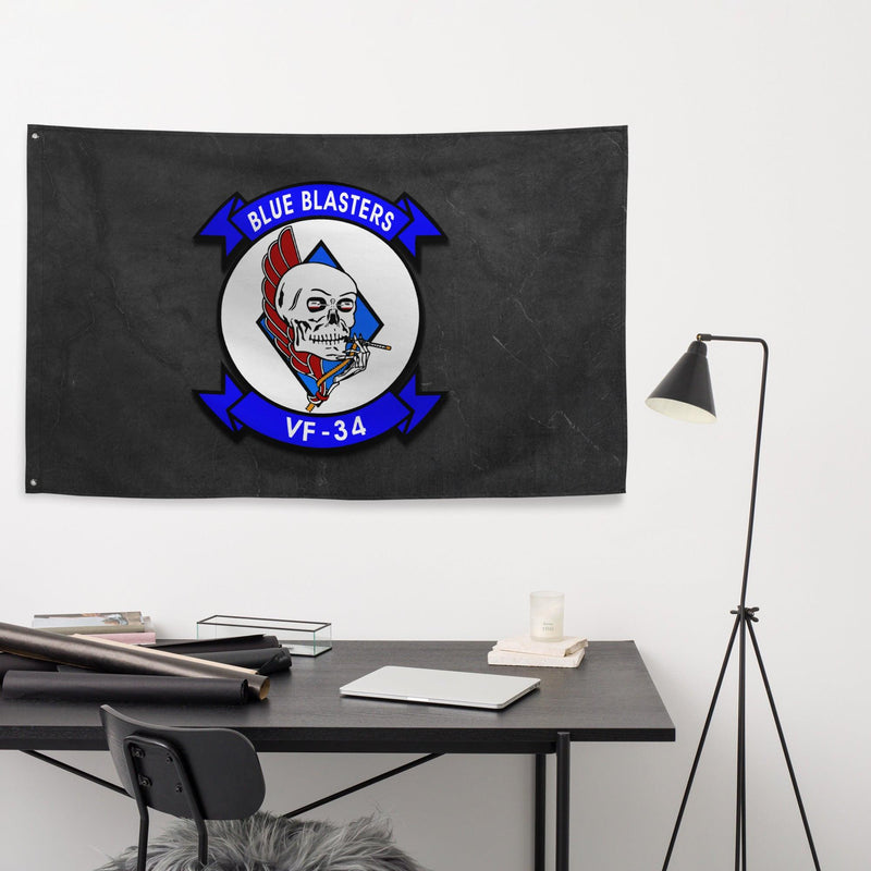 U.S. Navy Fighter Squadron 34 (VF-34) Flag