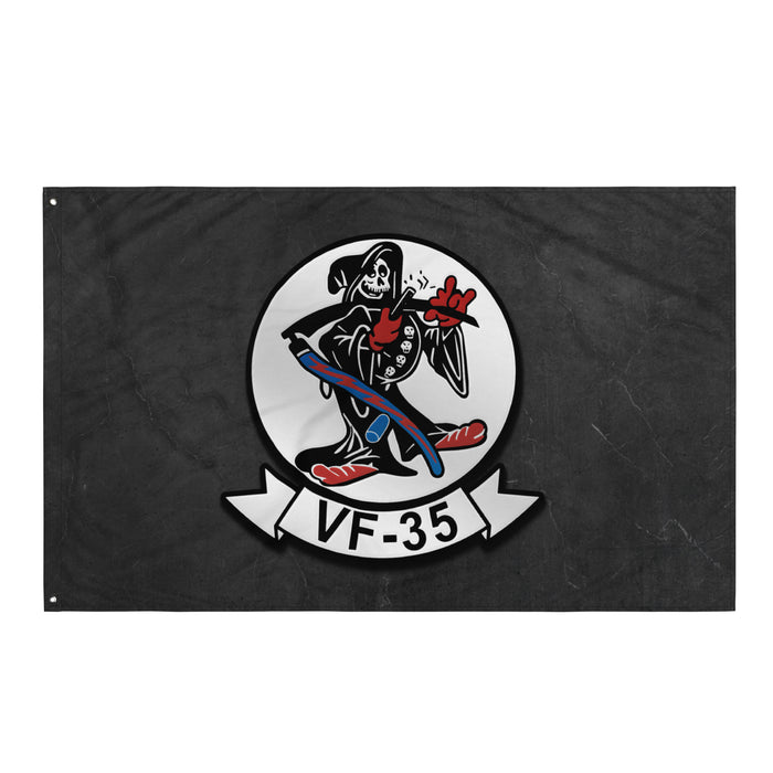 U.S. Navy Fighter Squadron 35 (VF-35) Flag Tactically Acquired   