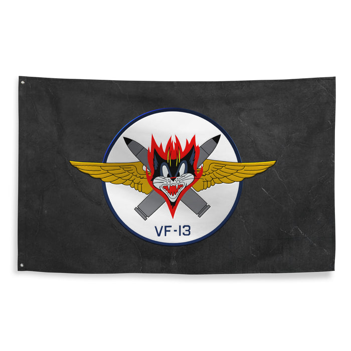 U.S. Navy Fighter Squadron 13 (VF-13) Flag Tactically Acquired   