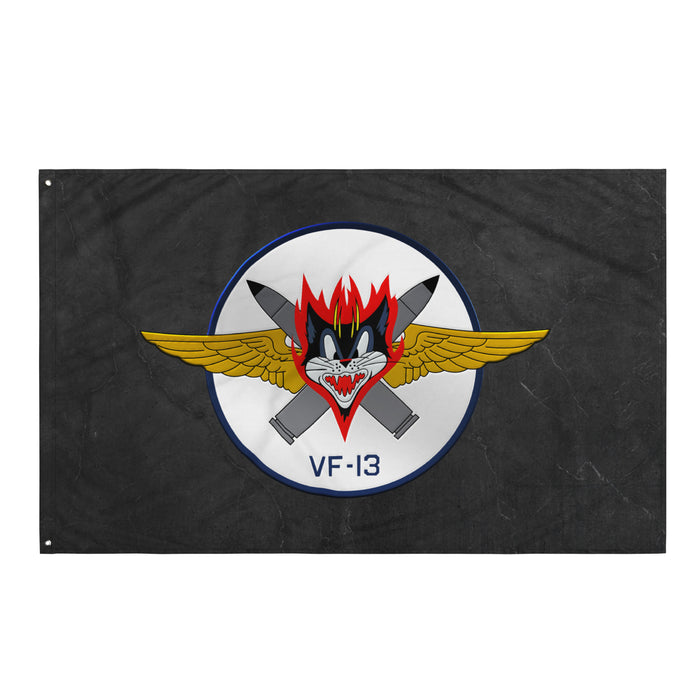 U.S. Navy Fighter Squadron 13 (VF-13) Flag Tactically Acquired   