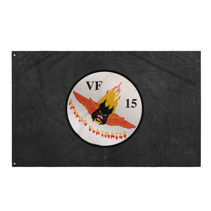 U.S. Navy Fighter Squadron 15 (VF-15) Flag Tactically Acquired   