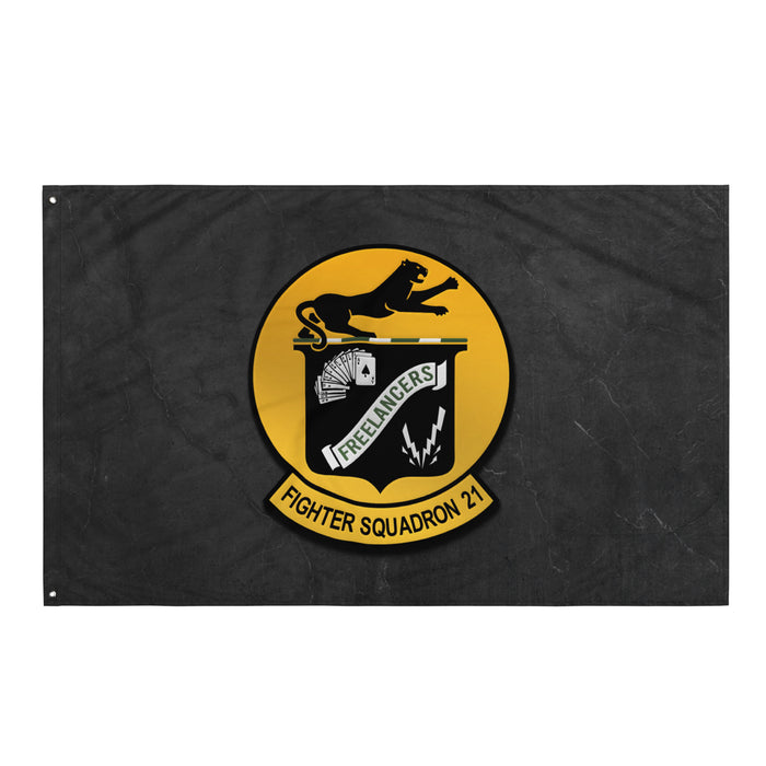 U.S. Navy Fighter Squadron 21 (VF-21) Flag Tactically Acquired   