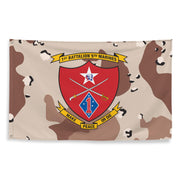 1/5 Marines Chocolate-Chip Camouflage Flag Tactically Acquired   