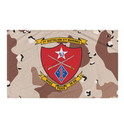 1/5 Marines Chocolate-Chip Camouflage Flag Tactically Acquired   