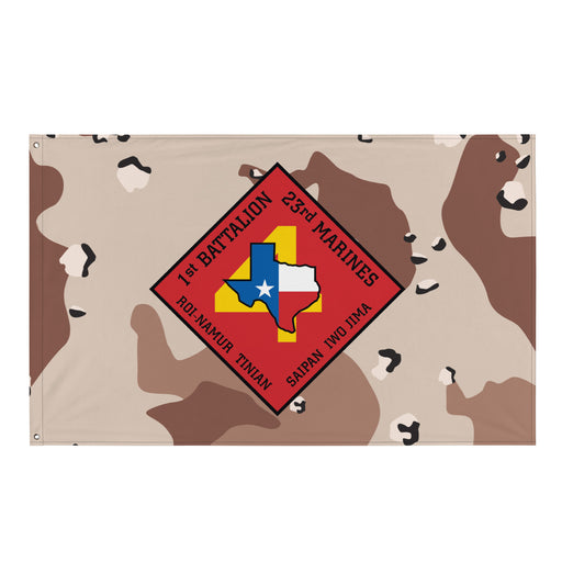 1/23 Marines Chocolate-Chip Camouflage Flag Tactically Acquired Default Title  