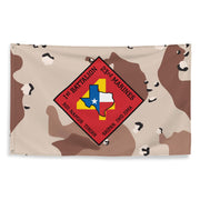 1/23 Marines Chocolate-Chip Camouflage Flag Tactically Acquired   