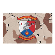 1/25 Marines Chocolate-Chip Camouflage Flag Tactically Acquired   