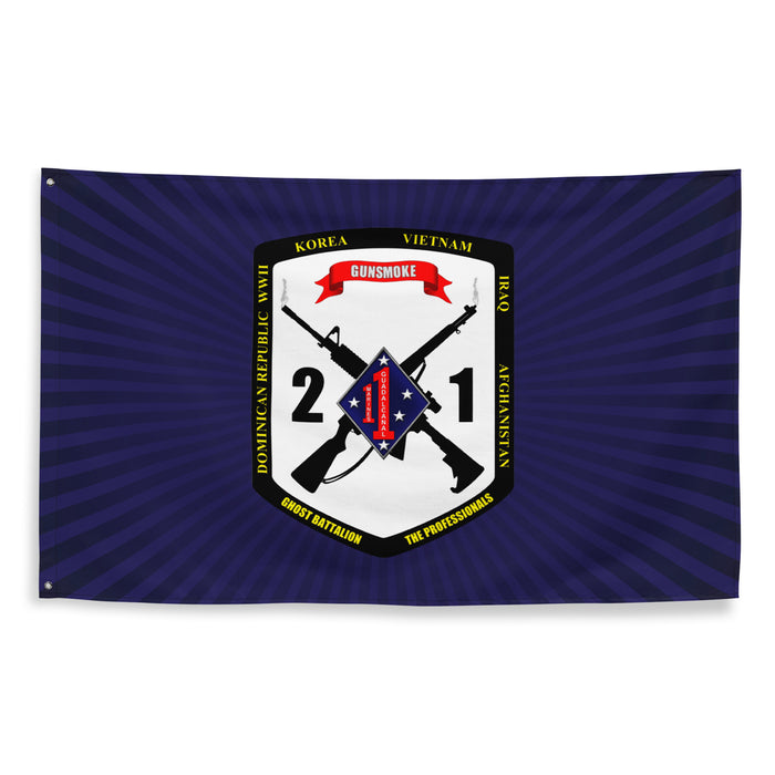 2nd Bn 1st Marines (2/1 Marines) Flag Tactically Acquired   