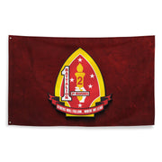 1st Bn 2nd Marines (1/2 Marines) Red Wall Flag Tactically Acquired   