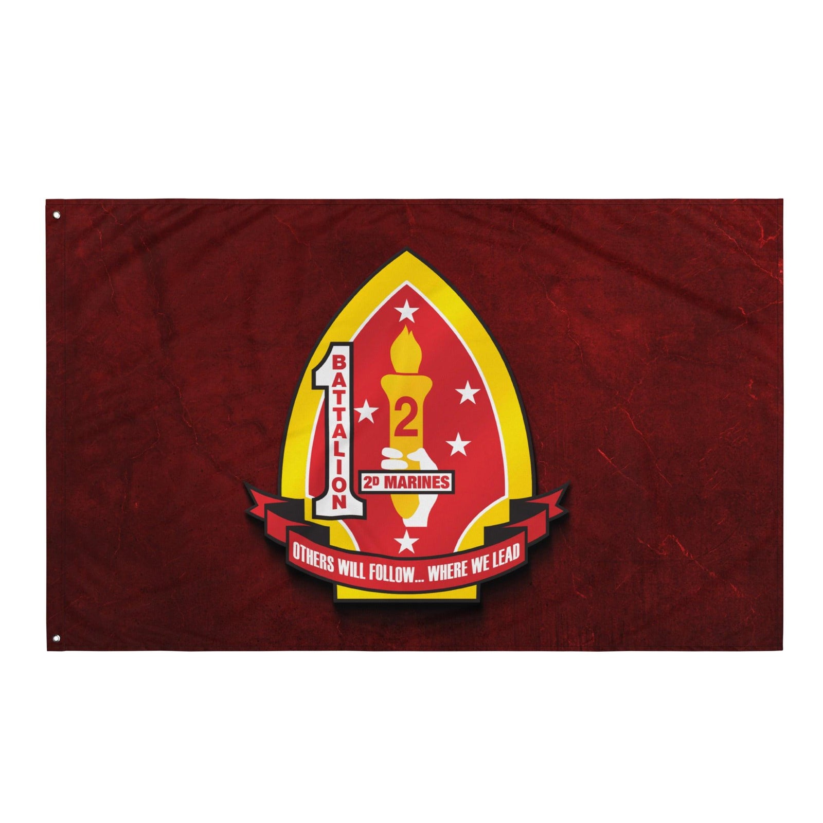 1st Bn 2nd Marines (1/2 Marines) Red Wall Flag Tactically Acquired   