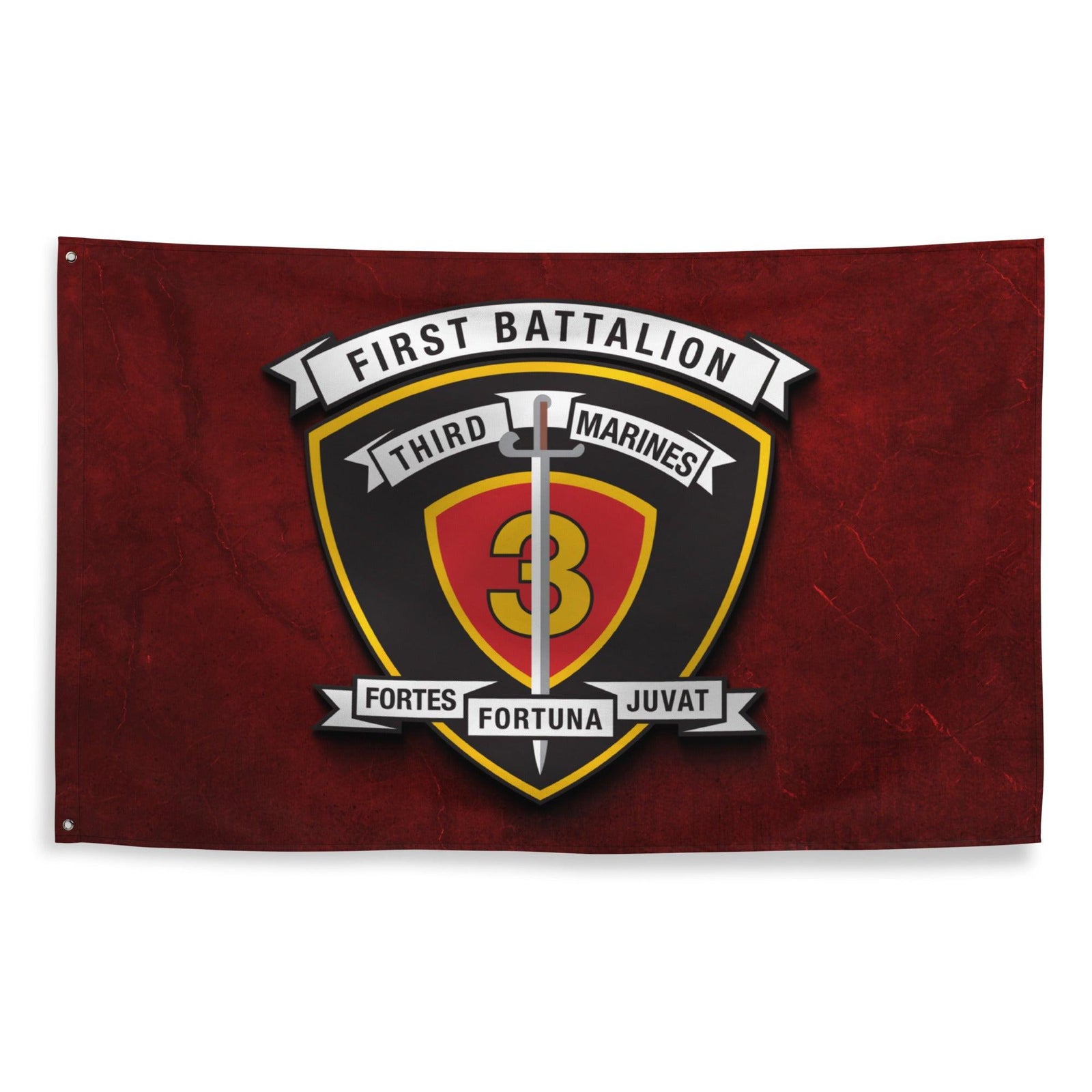 1st Bn 3rd Marines (1/3 Marines) Red Wall Flag Tactically Acquired   
