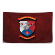 1st Bn 25th Marines (1/25 Marines) Red Wall Flag Tactically Acquired   