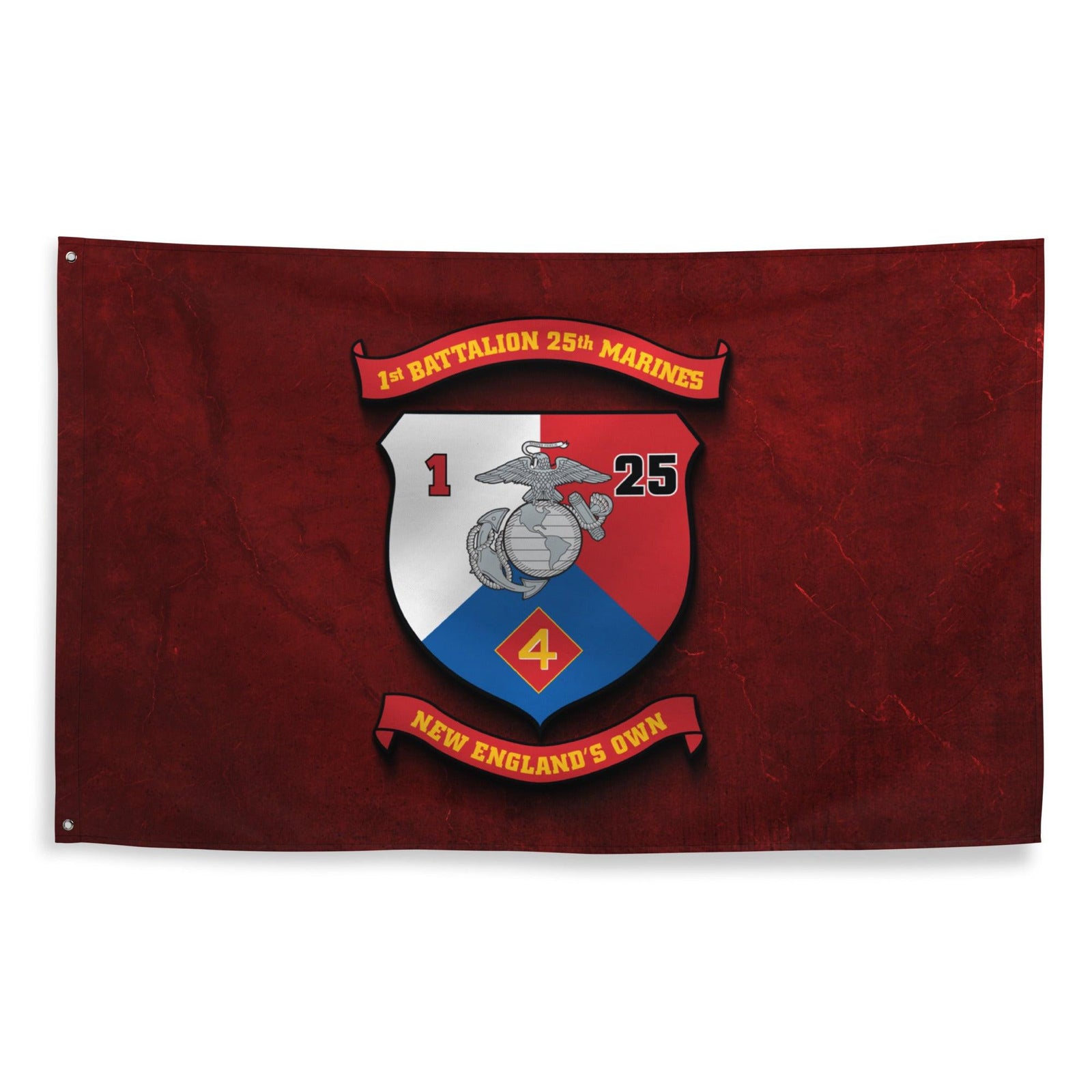 1st Bn 25th Marines (1/25 Marines) Red Wall Flag Tactically Acquired   