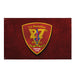1st Bn 27th Marines (1/27 Marines) Red Wall Flag Tactically Acquired Default Title  