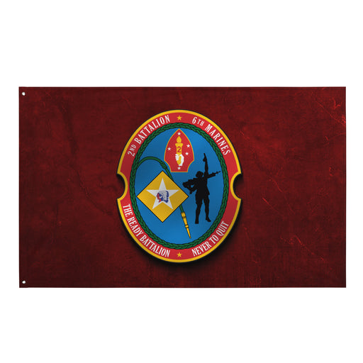 2nd Bn 6th Marines (2/6 Marines) Red Flag Tactically Acquired Default Title  