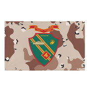 4th Tank Battalion USMC Chocolate-Chip Camo Flag Tactically Acquired Default Title  