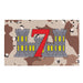 7th ESB USMC Chocolate-Chip Camo Flag Tactically Acquired Default Title  