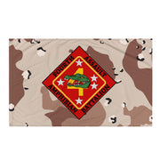 4th AABn USMC Chocolate-Chip Camo Flag Tactically Acquired   