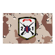 2/1 Marines Chocolate-Chip Camo Flag Tactically Acquired Default Title  