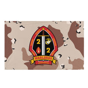 2/2 Marines Chocolate-Chip Camo Flag Tactically Acquired Default Title  