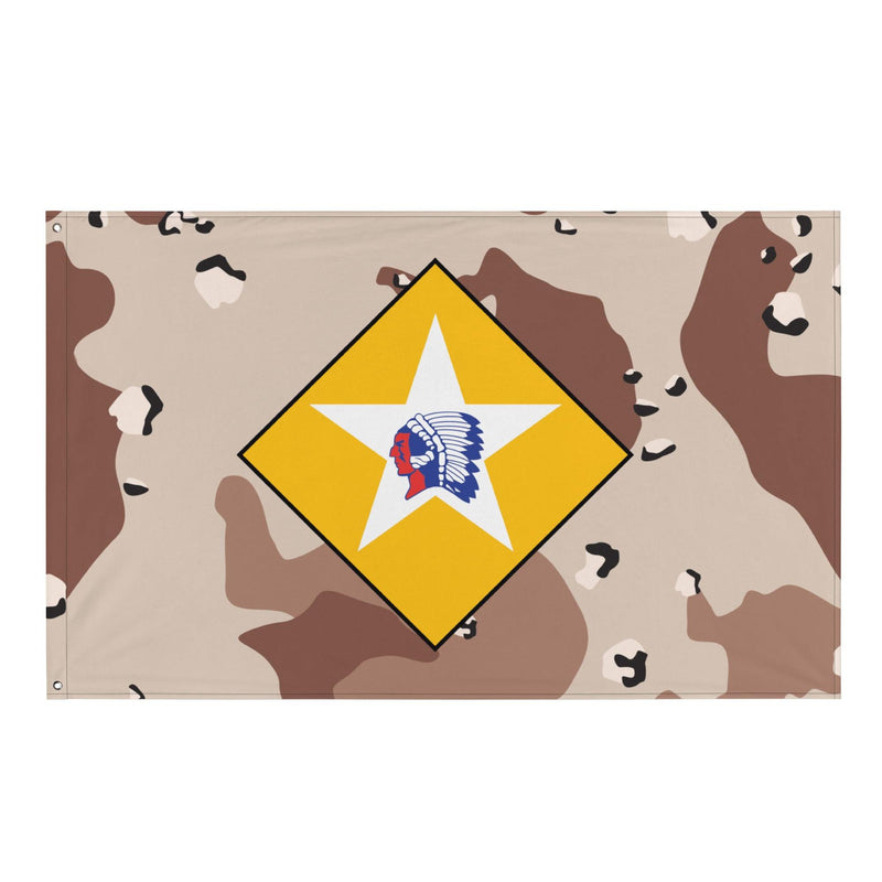 2/6 Marines Chocolate-Chip Camo Flag