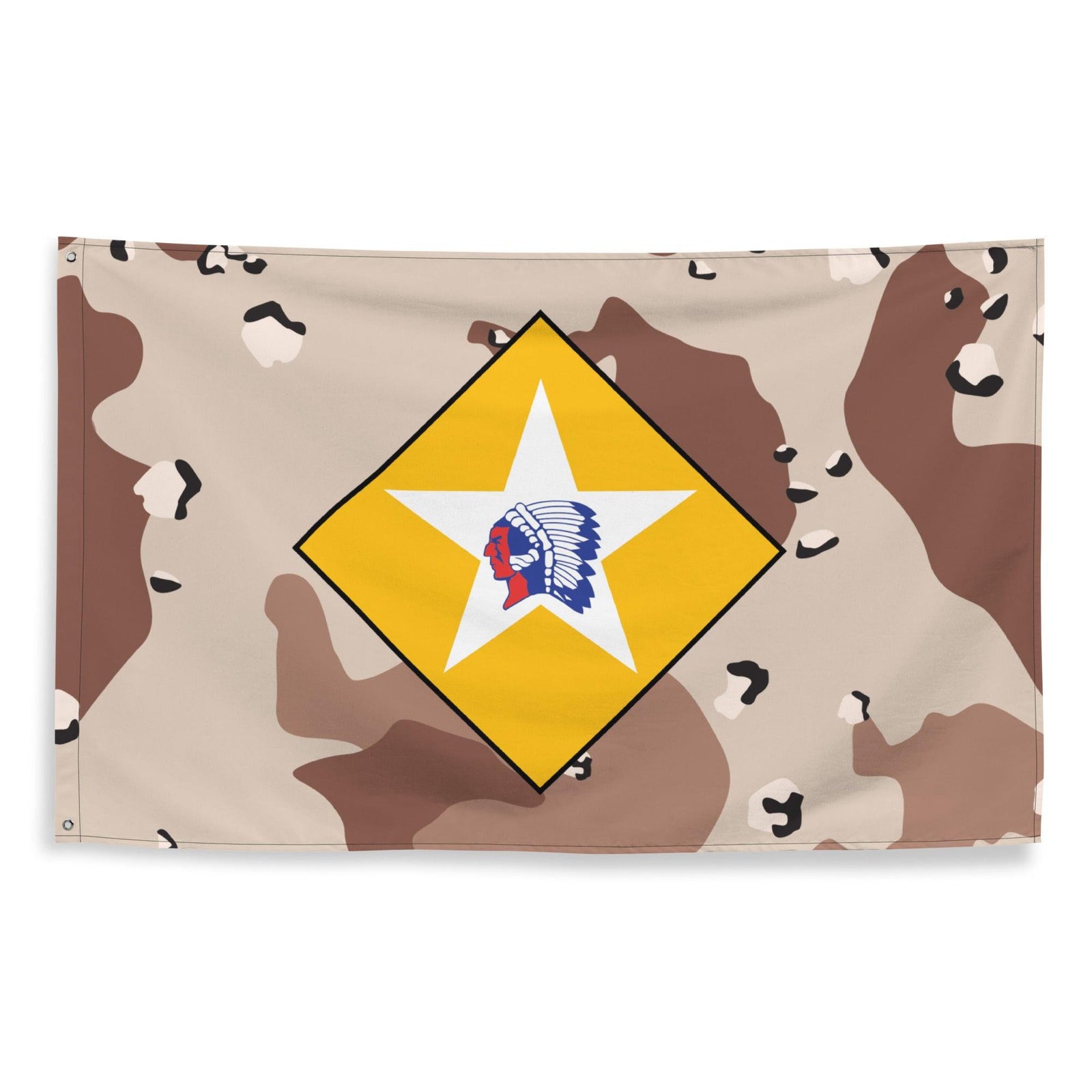 2/6 Marines Chocolate-Chip Camo Flag Tactically Acquired   