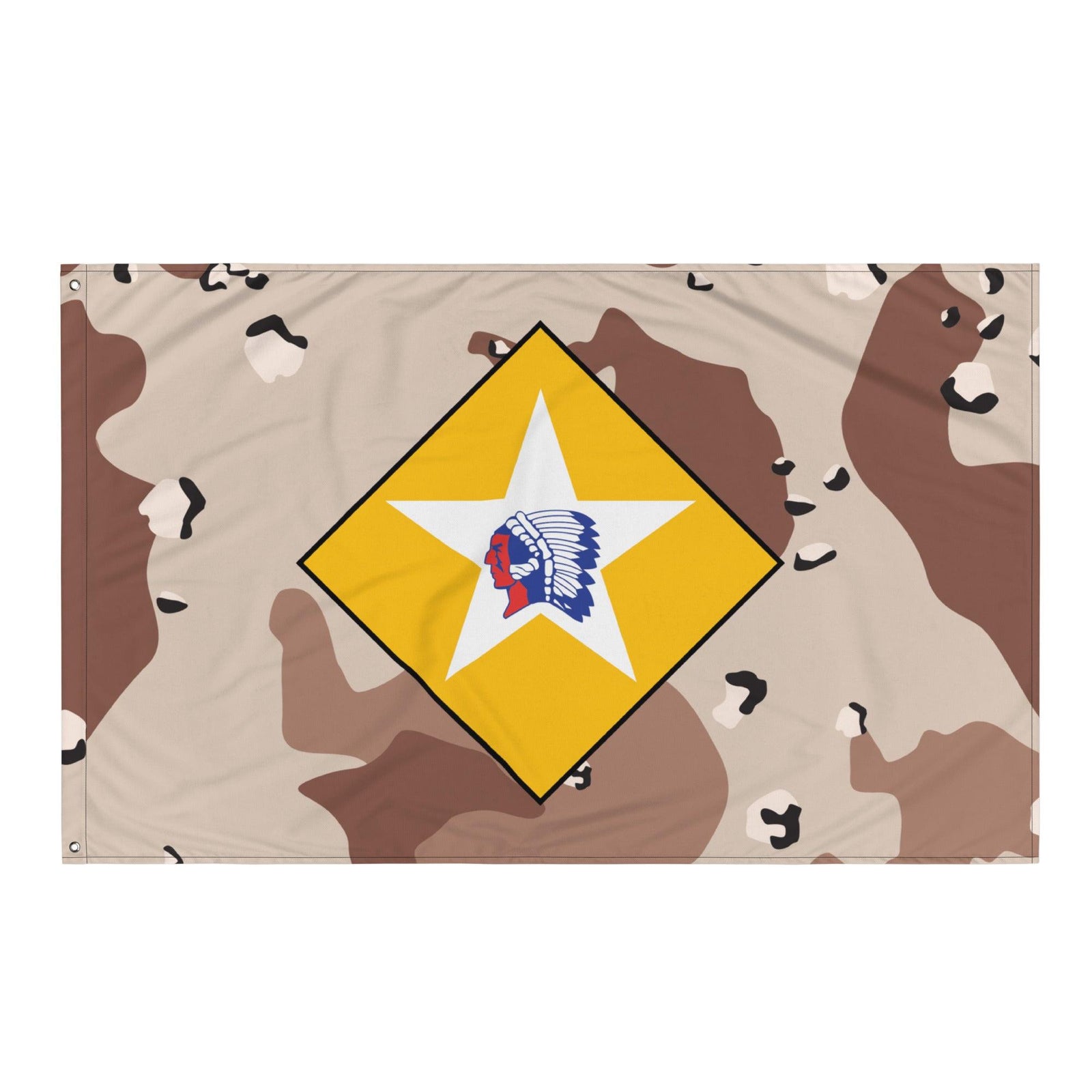 2/6 Marines Chocolate-Chip Camo Flag Tactically Acquired   