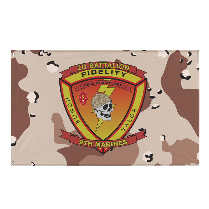 2/9 Marines Chocolate-Chip Camo Flag Tactically Acquired Default Title  