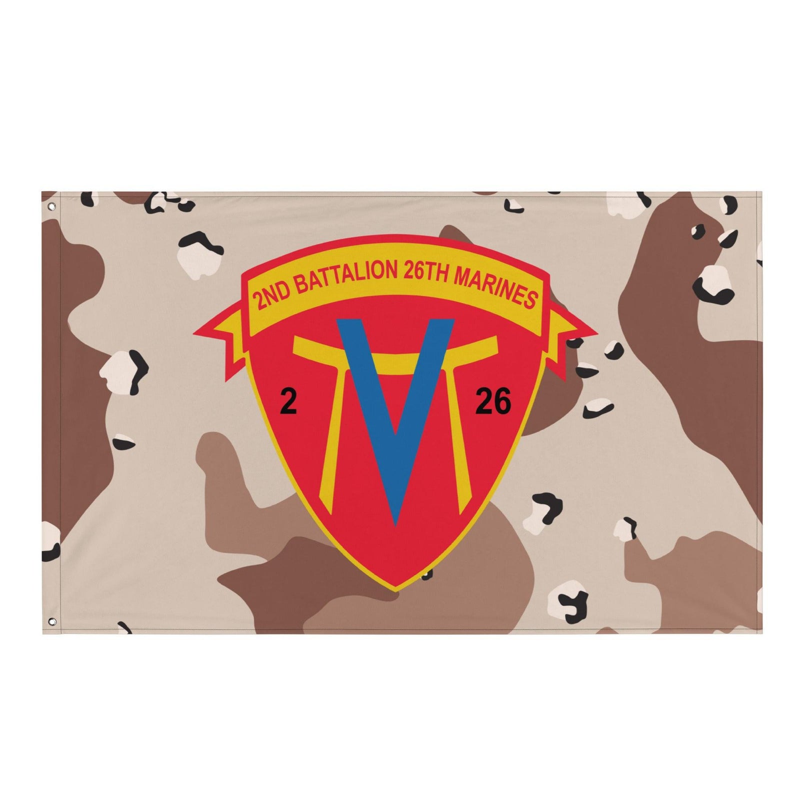 2/26 Marines Chocolate-Chip Camo Flag Tactically Acquired Default Title  