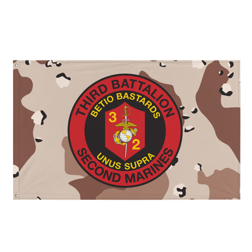 3/2 Marines Chocolate-Chip Camo Flag Tactically Acquired Default Title  