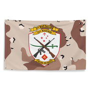 3/23 Marines Chocolate-Chip Camo Flag Tactically Acquired   